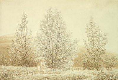 Printemps - Caspar David Friedrich