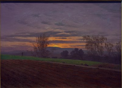 Champ labouré - Caspar David Friedrich