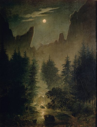 Uttewalder Grund - Caspar David Friedrich