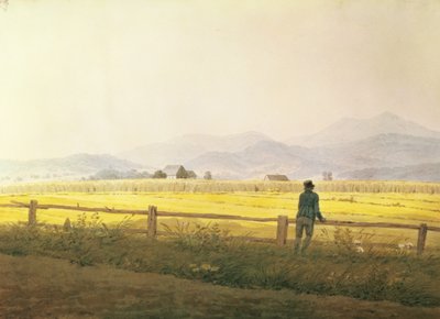 Vue de Schmiedebergerkamm, c.1837 - Caspar David Friedrich