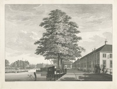 Vue de la Maison des Vieillards et Vieillardes de la Diaconie à Amsterdam - Caspar Jacobsz. Philips