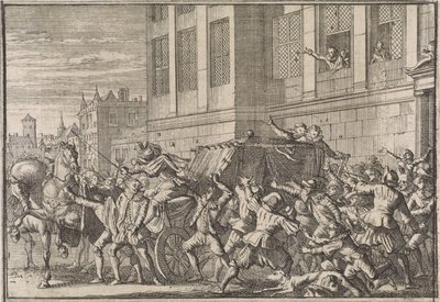 Attaque à Madrid sur le carrosse du comte d