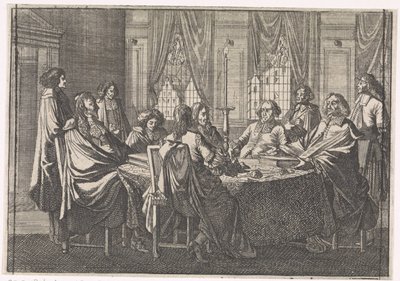Négociations pendant la Paix de Münster, 1648 - Caspar Luyken (attributed to)