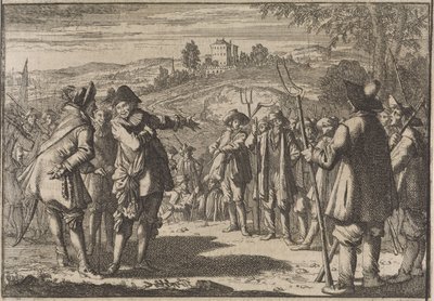 Révolte des paysans anglais, 1645 - Caspar Luyken (attributed to)