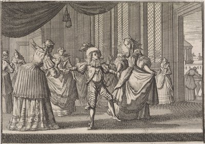 Éducation de Balthazar Charles, fils aîné du roi Philippe IV, 1642 - Caspar Luyken (attributed to)