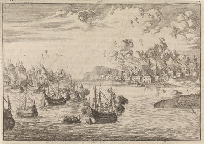 Bombardement de Dieppe, 1694 - Caspar Luyken