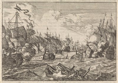 Bataille de Solebay, 1672 - Caspar Luyken