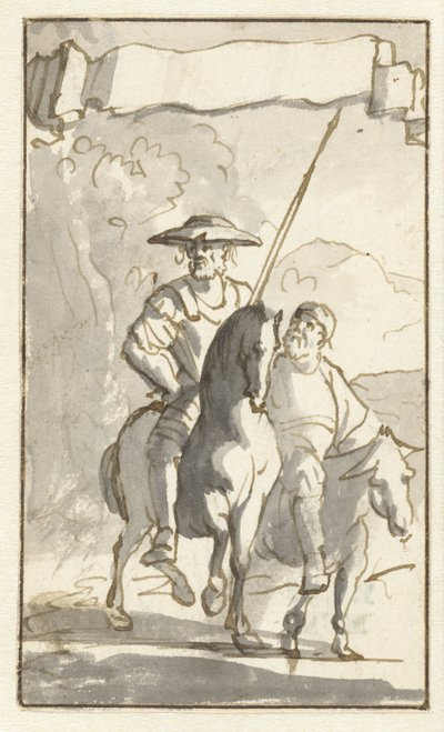 Page de titre de Don Quichotte - Caspar Luyken