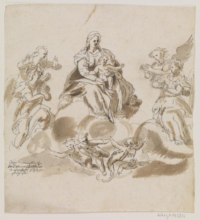 La Vierge Marie avec l