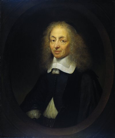 Portrait de Constantijn Huygens (1596-1687) - Caspar Netscher