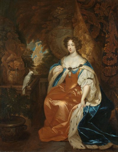 Portrait de Mary Stuart, épouse du prince Guillaume III, vers 1683 - Caspar Netscher