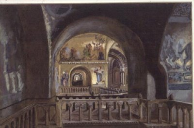 Vue depuis une Galerie de la Basilique Saint-Marc, Venise - Caspar Purdon Clarke