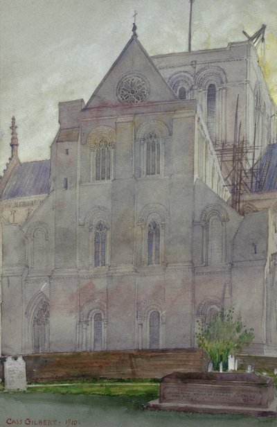 Transept nord, cathédrale de Winchester, Angleterre - Cass Gilbert