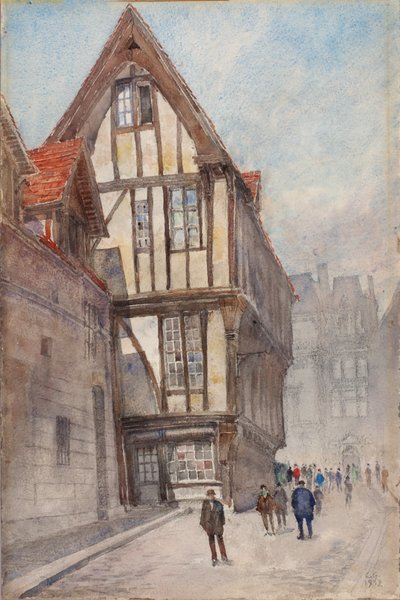 Vieille maison à Rouen, 1932 - Cass Gilbert
