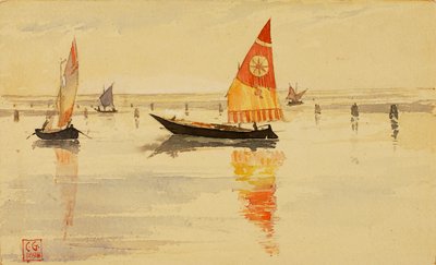 Voiliers à Venise, 1898 - Cass Gilbert