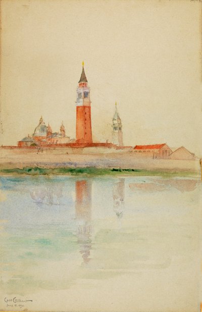 San Giorgio Maggiore, Venise, 1898 - Cass Gilbert