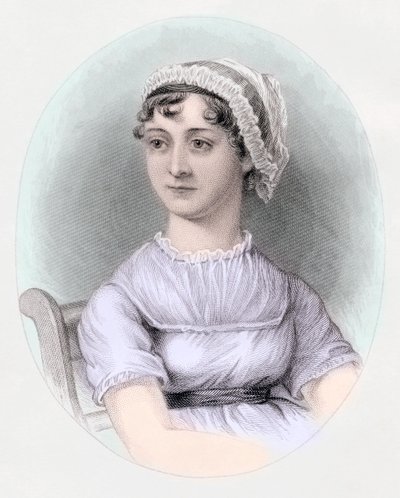 Portrait de Jane Austen, c.1850 - Cassandra (after) Austen