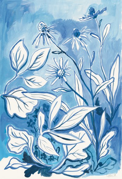 Jardin botanique bleu - Catalina Somolinos