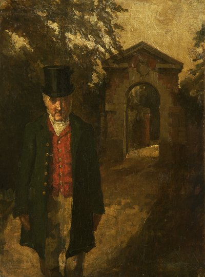 Paul, le portier de Tabley Hall (James Hall, portier à Tabley pendant 40 ans) - Catherine Barbara Southeby