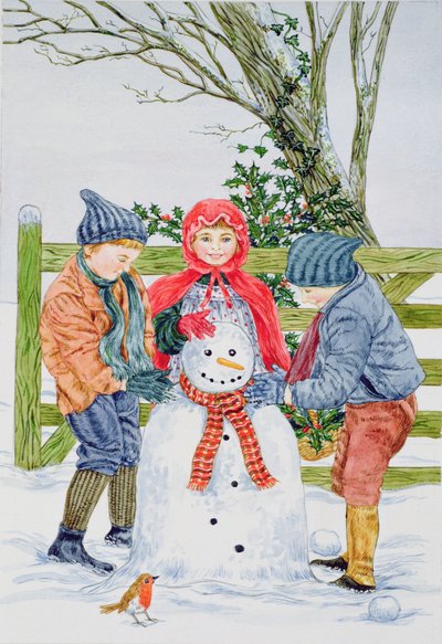 Construire un bonhomme de neige - Catherine Bradbury