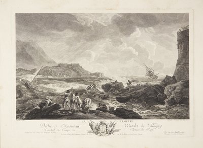 Tempête (La Tempête) - Catherine Élisabeth Lempereur