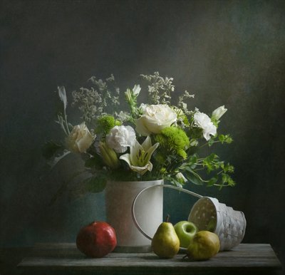Nature morte florale élégante - Catherine Wang