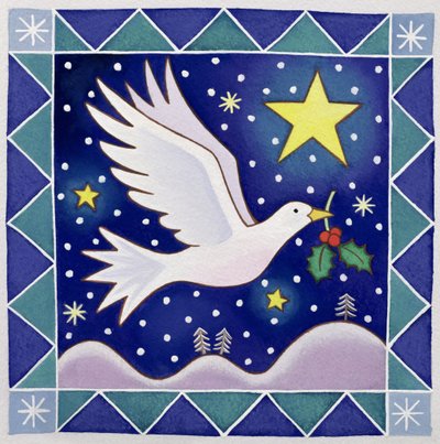 Colombe de Noël - Cathy Baxter