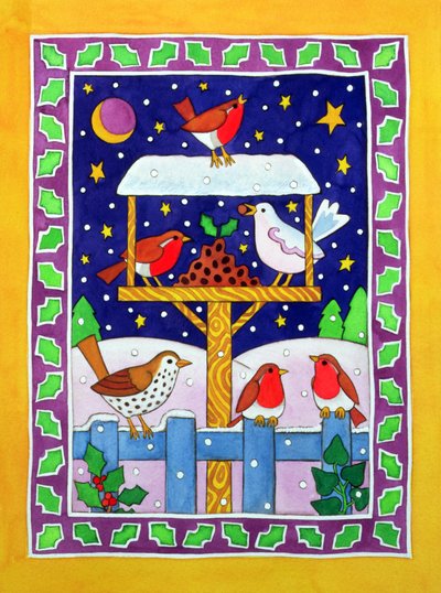 Festin de Noël pour les oiseaux - Cathy Baxter