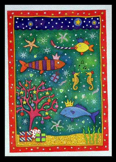 Noël poissonneux, 1997 - Cathy Baxter