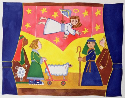La pièce de la Nativité - Cathy Baxter
