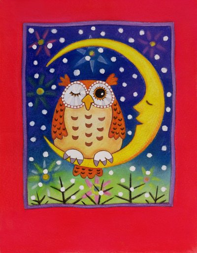 Le Hibou clignant de l