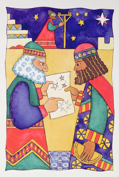 Les mages cherchant l