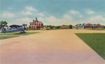 Bowman Field, Aéroport municipal, 1942 - Caufield and Shook