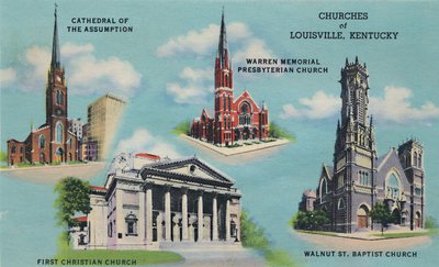 Églises de Louisville, Kentucky, 1942 - Caufield and Shook