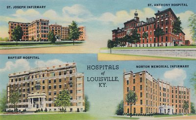 Hôpitaux de Louisville, KY., 1942 - Caufield and Shook
