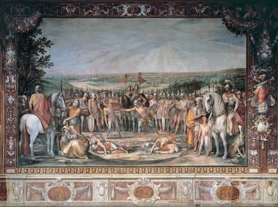 Combat des Horaces et des Curiaces - Cavalier dArpino