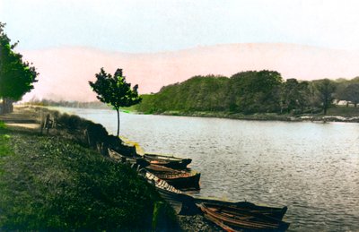 La rivière Tyne à Hexham, Northumberland, 1926 - Cavenders Ltd