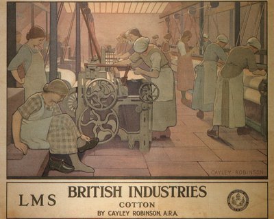 Industries britanniques - Coton - Cayley Robinson