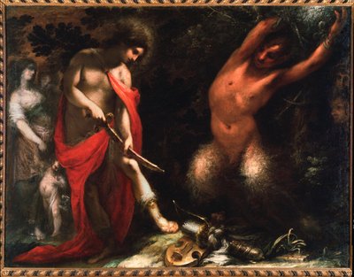 Apollon et Marsyas - Cecco  Bravo