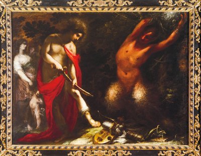 Apollon et Marsyas, vers 1650, Francesco Montelatici dit Cecco Bravo - Cecco  Bravo