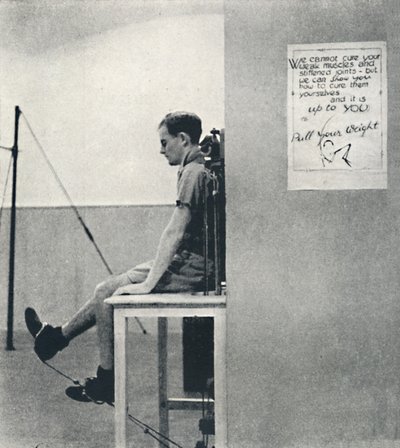 Hôpital de convalescence - Tirant son poids, 1941 - Cecil Beaton