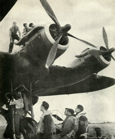 Équipages et personnel au sol, vers 1943 - Cecil Beaton