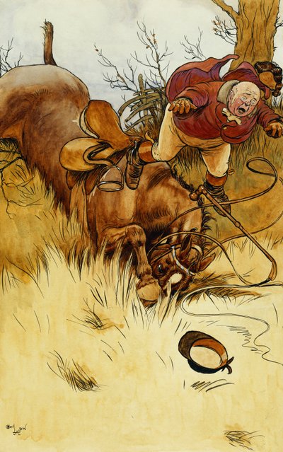 Une chute est une chose terrible - Cecil Charles Windsor Aldin