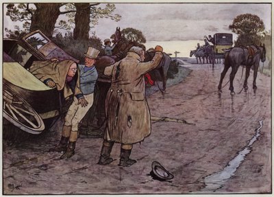 Illustration pour Les Papiers de Pickwick - Cecil Charles Windsor Aldin