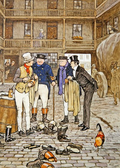 Sam au White Hart - Cecil Charles Windsor Aldin