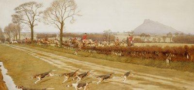 Le Cheshire - Loin de Tattenhall, 1912 - Cecil Charles Windsor Aldin