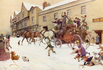 Le carrosse de Noël à l