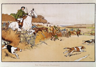 Aquarelle de Cecil Aldin - Cecil Charles Windsor Aldin