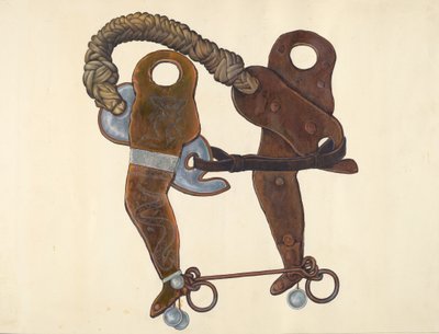 Mors de hackamore de cow-boy - Cecil Smith
