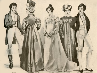 Vêtements de 1812-1828, 1907, 1937 - Cecil W. Trout